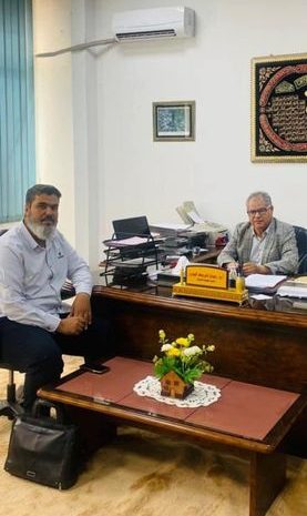 عقد إجتماع تقابلي بين عمداء كليتي العلوم جامعة وادي الشاطئ وجامعة طرابلس الإثنين 1-7-2024