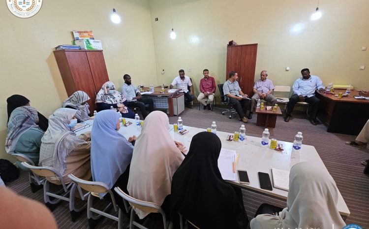 استقبال مجلس كلية التقنية الطبية أعضاء من إدارة جامعة وادي الشاطئ الخميس 11-7-2024.