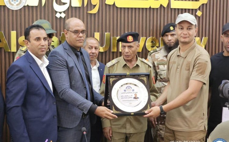 زيارة المدير العام لصندوق التنمية وإعادة إعمار ليبيا لجامعة وادي الشاطئ الثلاثاء 23-7-2024.