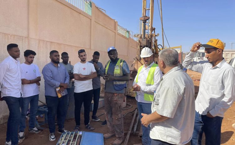 زيارة ميدانية لعدة مشاريع صيانة و إنشاء بمدينة سبها الأحد 14-7-2024.