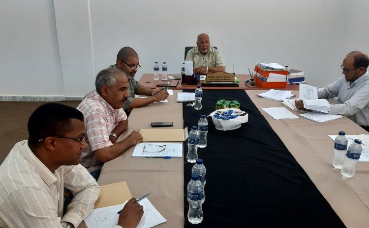 الإجتماع الدوري لمجلس كلية علوم الأغذية الأحد 11-8-2024.