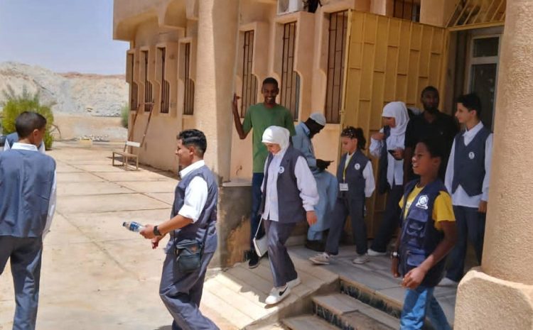  زيارة منتسبي جمعية أفريقيا الخيرية لرعاية الأيتام بالبيضاء لكلية التقنية الطبية الإثنين 19-8-2024م