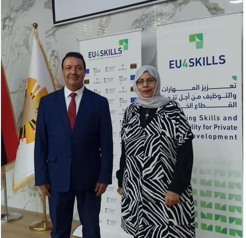  مشاركة مديرة مكتب التعاون الدولي في ملتقى رؤساء الجامعات حول مشروع EU4SKILLS الممول من الاتحاد الأوروبي السبت 2-11-2024
