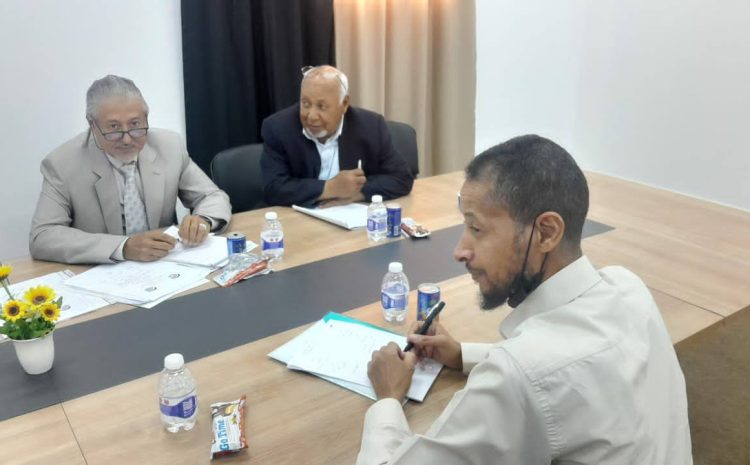  إجراء الإمتحان الشامل لطلبة الدكتوراه بقسم علوم وتقنية الأغذية