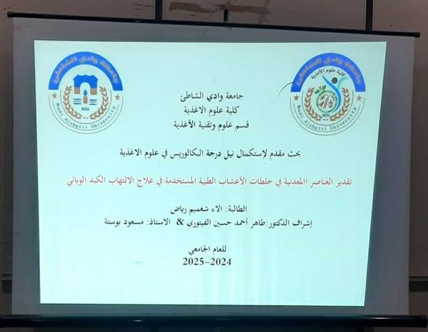  مناقشات علمية متميزة بكلية علوم الأغذية