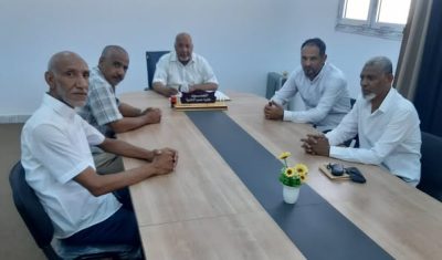  إجتماع تحضيري لوضع أسس اتفاقية تعاون علمي بين كليتي علوم الأغذية والزراعة