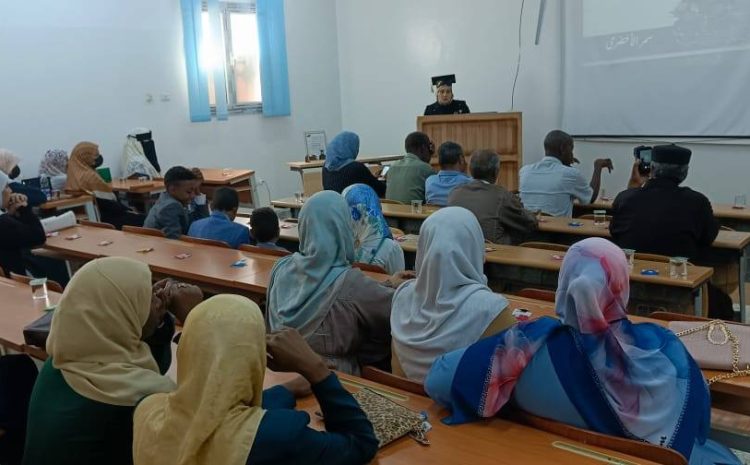  مناقشة رسالة ماجستير بكلية البيئة والموارد الطبيعية