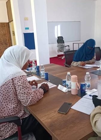 الاجتماع التقابلي الأول لمنسقات الكليات مع السيدة مدير مكتب دعم المرأة بالجامعة