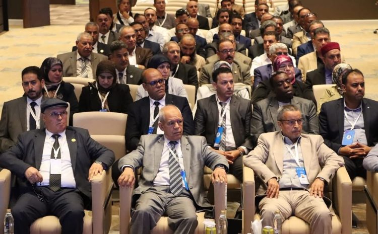 متشاركة جامعة وادي الشاطئ في الملتقى العلمي للتنمية والإعمار – درنة