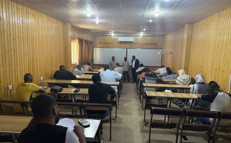 إجراء امتحانات القبول والمفاضلة لبرامج الدراسات العليا (الماجستير) للعام الجامعي 2025/2026 بكلية الهندسة