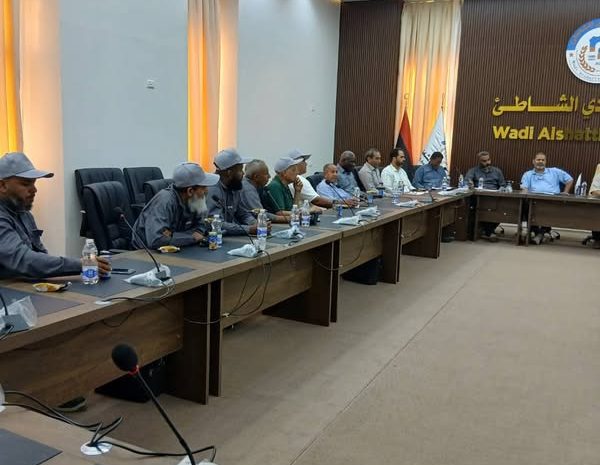  زيارة فريق المسح الإشعاعي لجامعة وادي الشاطئ