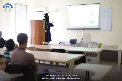  مناقشة رسالة ماجستير بكلية علوم البيئة والموارد الطبيعية