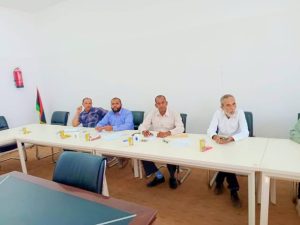  إجتماع مجلس كلية التربية-جامعة وادي الشاطئ