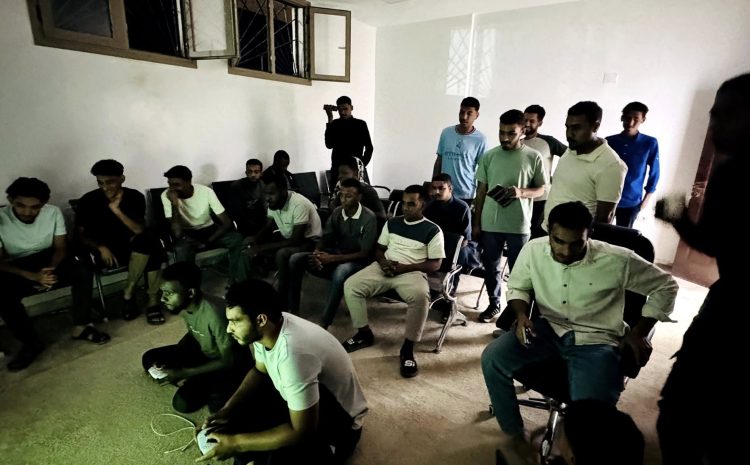  اختتام دوري الفيفا لطلاب جامعة وادي الشاطئ