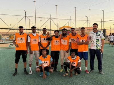  مكتب النشاط بجامعة وادي الشاطئ يفتتح نشاطه الرياضي لكرة القدم