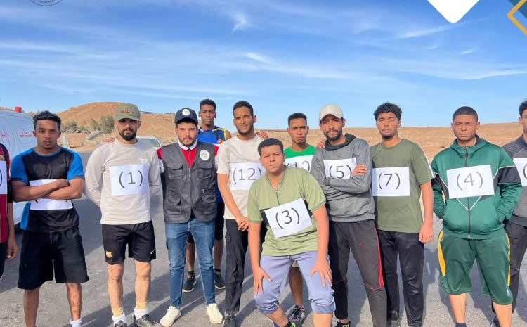  إعلان عن نتائج الماراثون الرياضي بجامعة وادي الشاطئ