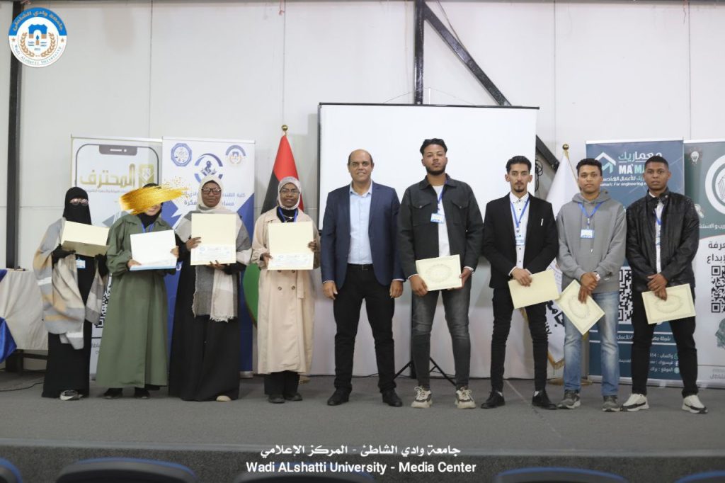 ختام مسابقة أفضل فكرة هندسية بحضور رئيس الجامعة