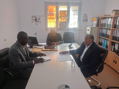 زيارة تفقدية للسيد مدير مكتب الجودة وتقييم الأداء بالجامعة الى إدارة كلية التقنية الطبية