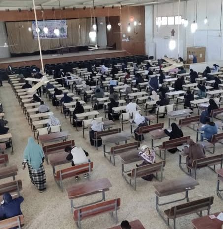  اختتام الامتحانات النصفية الثانية لطلبة كلية التقنية الطبية- نظام السنة