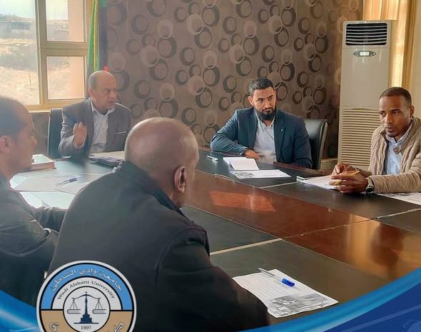  انعقاد الاجتماع العادي السادس لمجلس كلية القانون