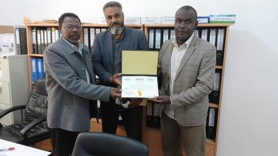 مراسم تسليم واستلام منصب وكيل الشؤون العلمية بكلية التقنية الطبية