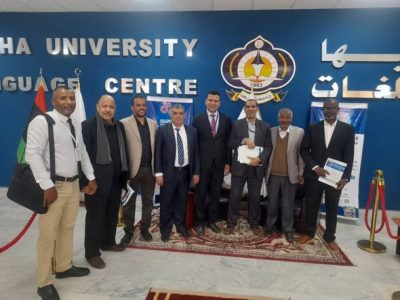 مشاركة علمية متميزة لعضو هيئة تدريس بقسم الهندسة الكهربائية والإلكترونية في المؤتمر المغاربي الخامس