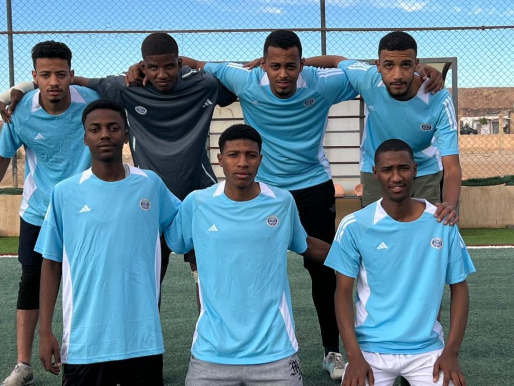 تواصل منافسات دوري جامعة وادي الشاطئ في يومه الثاني