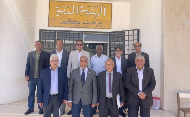  اختتام الامتحان الشامل لشعبتي الهندسة الجيوتقنية وهندسة الطرق وسط حضور نخبة اكاديمية مميزة