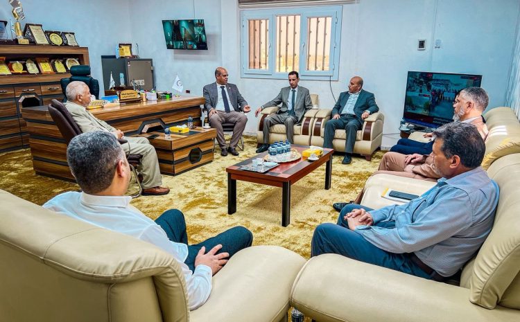  رئيس جامعة وادي الشاطئ في زيارة رسمية لجامعة بني وليد لتعزيز مسارات التعاون الأكاديمي