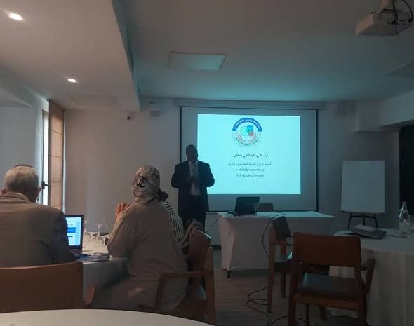  مشاركة عضو هيئة التدريس بكلية البيئة والموارد الطبيعية  في ورشة عمل حول إعداد برنامج ماجستير إنتاجية المياه