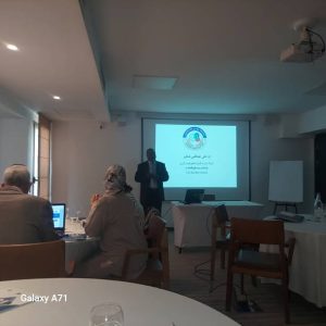 مشاركة عضو هيئة التدريس بكلية البيئة والموارد الطبيعية  في ورشة عمل حول إعداد برنامج ماجستير إنتاجية المياه