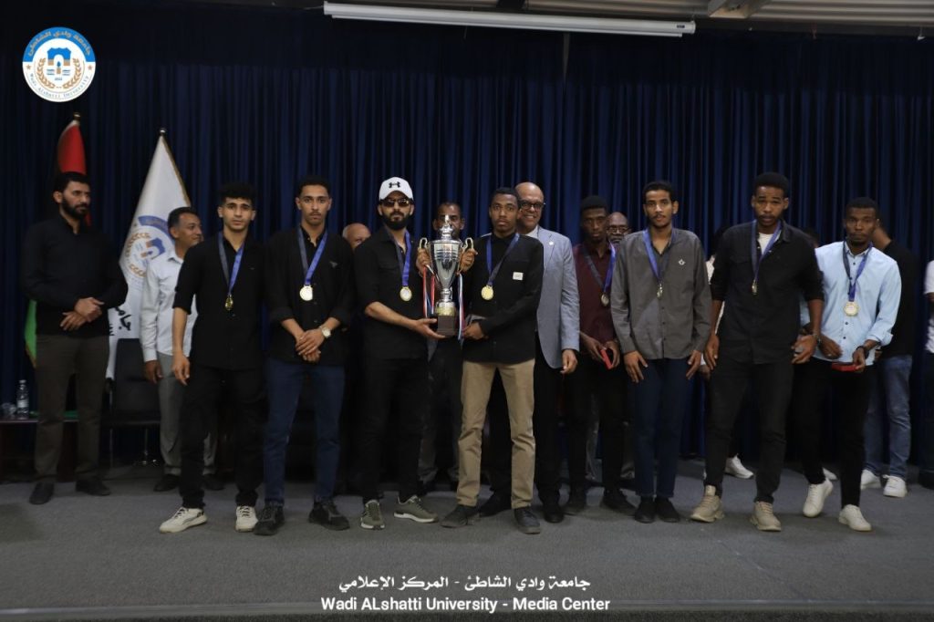 جامعة وادي الشاطئ تتوّج أبطال دوري كرة القدم للعام الجامعي 2025–2026