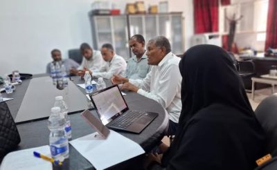 اجتماع مكتب الجودة بكلية التربية