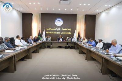 الورشة الثانية للدراسات العليا بجامعة وادي الشاطئ