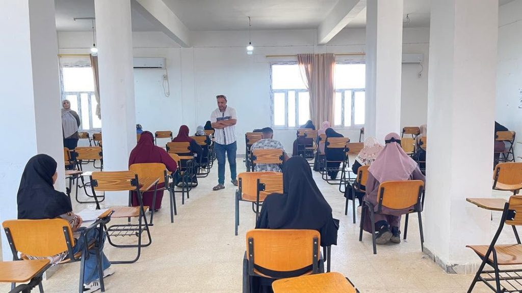 إختتام الإمتحانات النهائية بكلية التربية