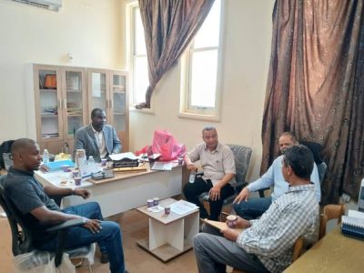 زيارة تفقدية لوفد من رئاسة الجامعة لكلية التقنية الطبية للوقوف على استعدادات العام الجامعي الجديد 2026 / 2027م