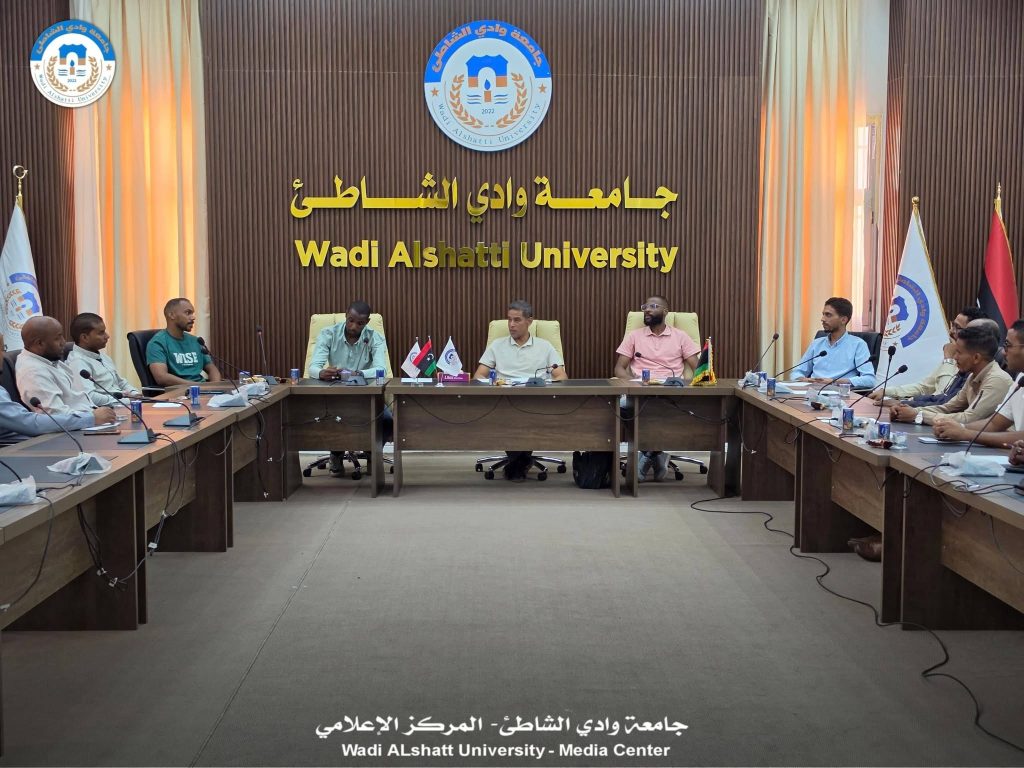 انعقاد اجتماع العادي الثاني لنقابة موظفي جامعة وادي الشاطئ